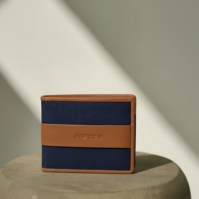 Men Blue-navy Wallet