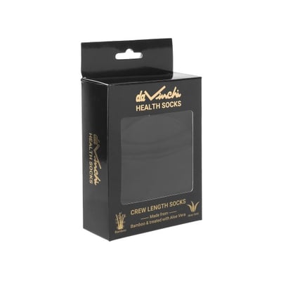 Men Black Full Length Socks