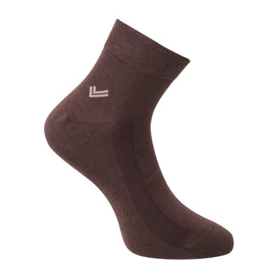 Men Brown Ankle Length Socks
