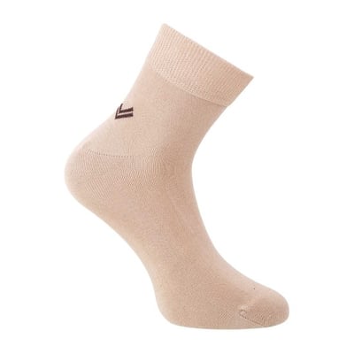 Men Beige Ankle Length Socks