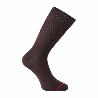 Men Brown Full Length Socks