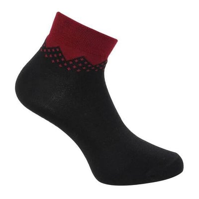 Men Black Half Length Socks