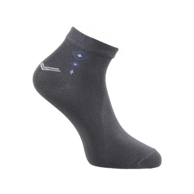 Men Grey Half Length Socks