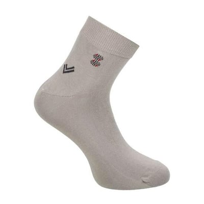 Men Light-grey Half Length Socks