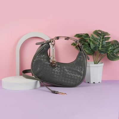 Women Grey Hobo Bag
