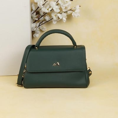 Women Green Sling Bag