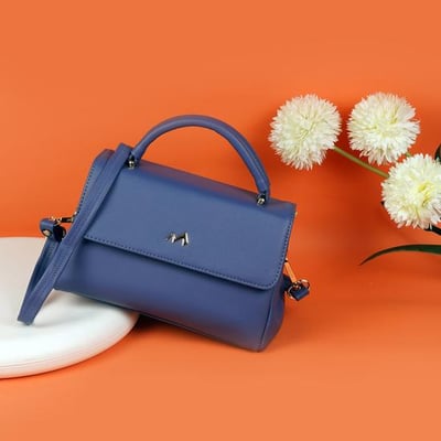 Women Blue Sling Bag