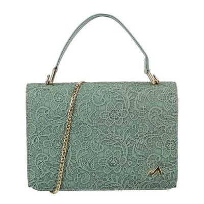 Women Green Evening Bag