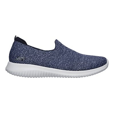 Women Blue-navy Sports Slip Ons