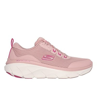 Women Pink-suede Sports Slip Ons