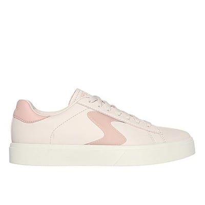 Women Pink-suede Sports Lace Up