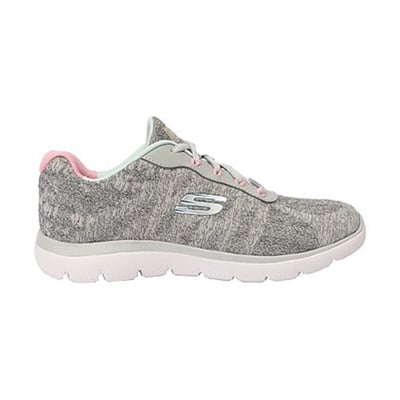 Women Grey Sports Lace Up