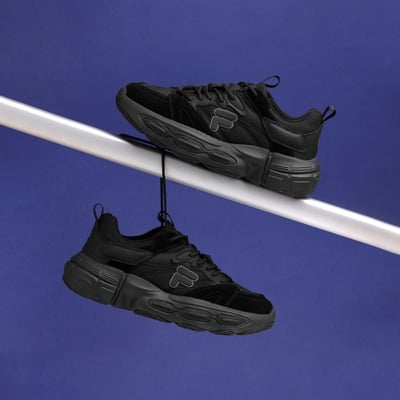 Ri-Tss Ballad Black Sneakers