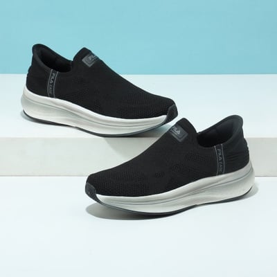 Women Black Sports Sneakers