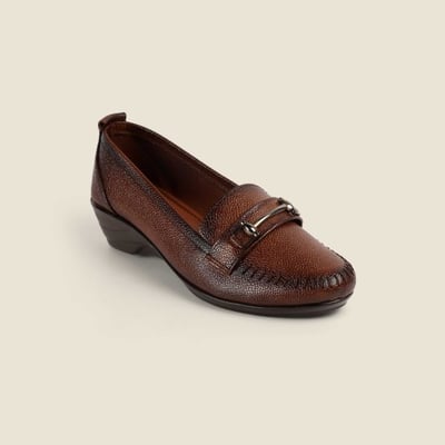 Women Rust Casual Pumps