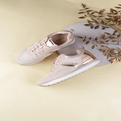 Women Beige Casual Sneakers