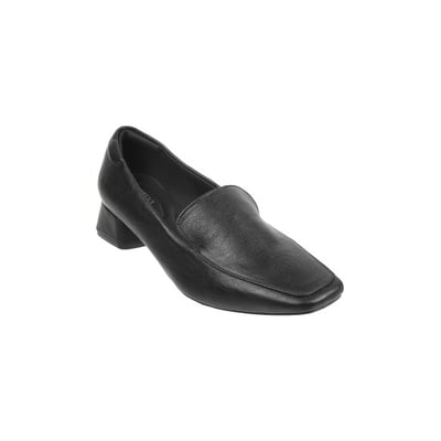 Women Black Formal Slip Ons