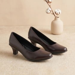 Women Brown Formal Pumps