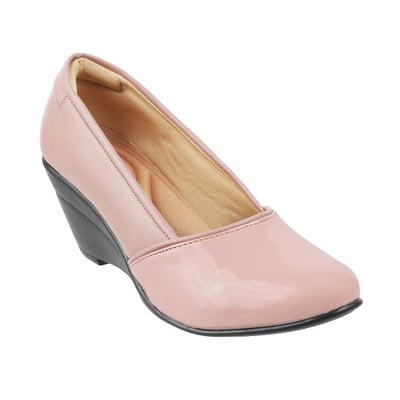 Women Peach Casual Pumps