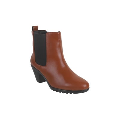 Women Tan Party Boots