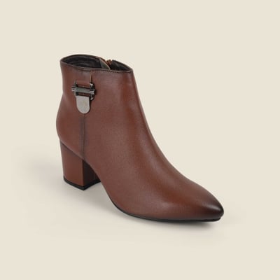 Women Tan Party Boots