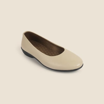 Women Beige Casual Ballerinas