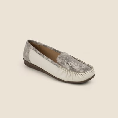 Women Beige Casual Loafers