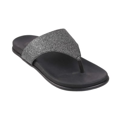 Women Black Casual Slip Ons