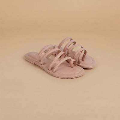 Women Pink Casual Slippers