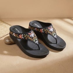 Women Black Casual Sandals