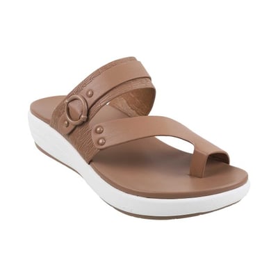Women Tan Casual Slip Ons