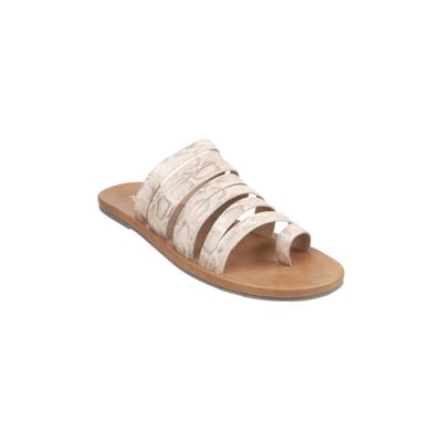 Women Beige-Gold Casual Slip Ons