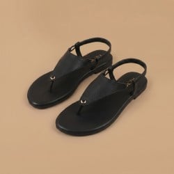 Women Black Casual Sandals