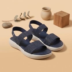 Women Blue Casual Sandals