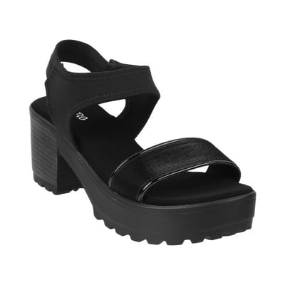 Women Black Casual Sandals