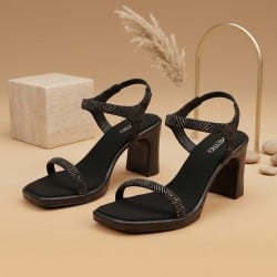 Women Black Casual Sandals