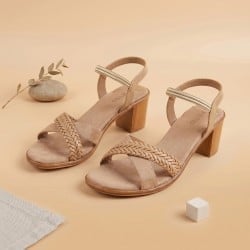 Women Beige Casual Sandals