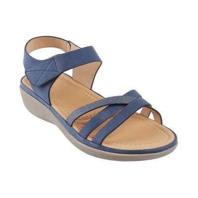 Women Blue Casual Sandals