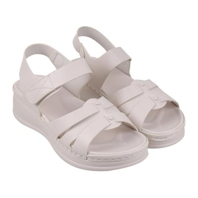 Women Beige Casual Sandals