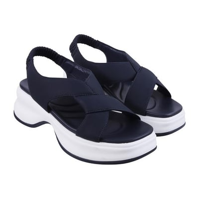 Women Navy-Blue Casual Sandals
