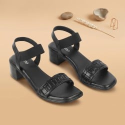 Women Black Casual Sandals