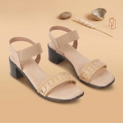 Women Beige Casual Sandals