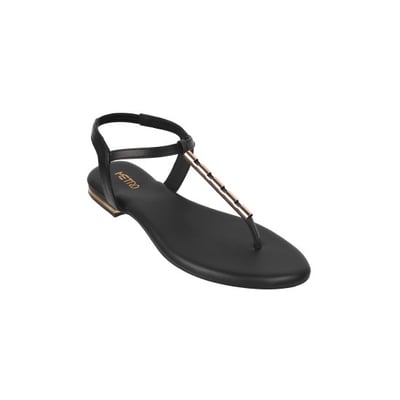 Women Black Casual Sandals