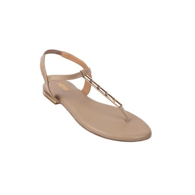 Women Beige Casual Sandals