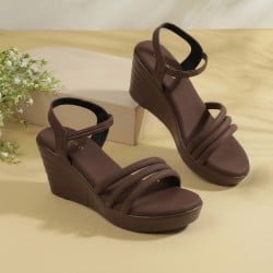 Women Brown Casual Sandals