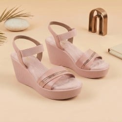 Women Peach Casual Sandals