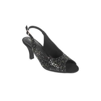 Women Black Party Sandals