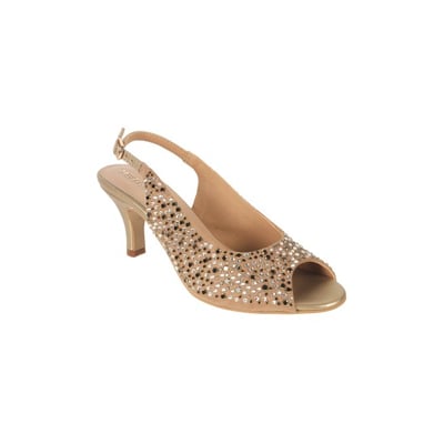 Women Antic-gold Party Sandals