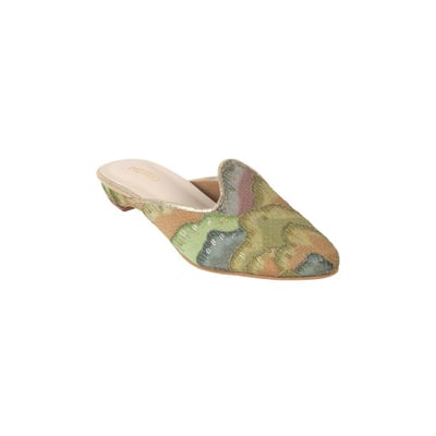 Women Green Ethnic Jutis