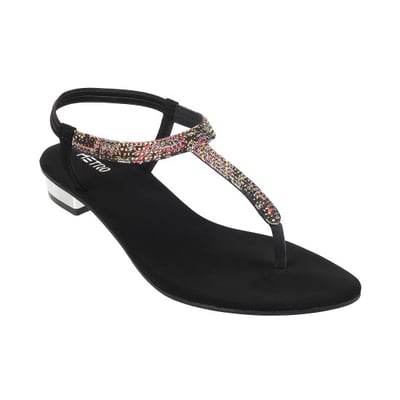 Women Black Party Sandals